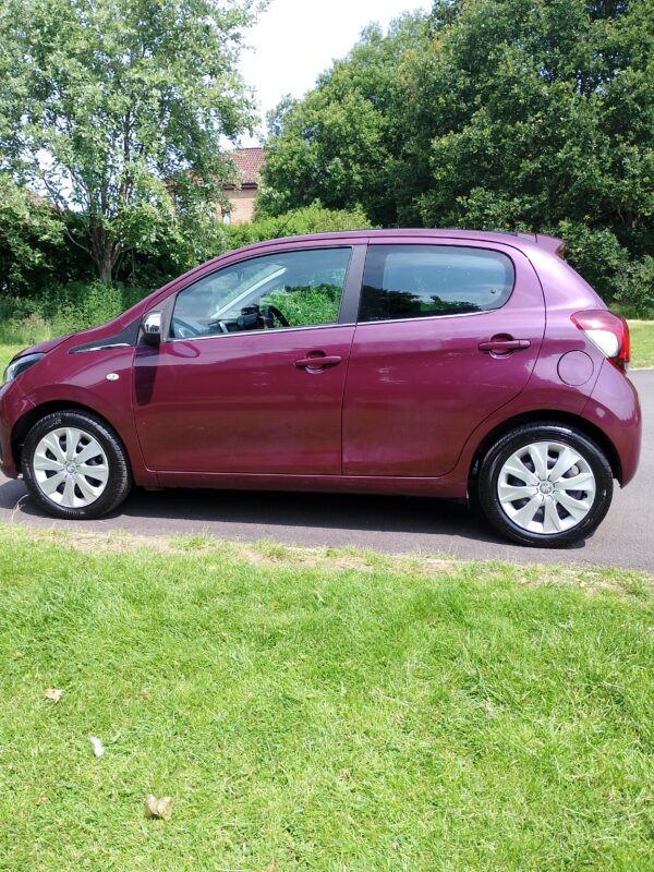 Peugeot 108 Top! 5 Door Hatchback 1.0 VTi 68 EU5 Active in purple - Image 12