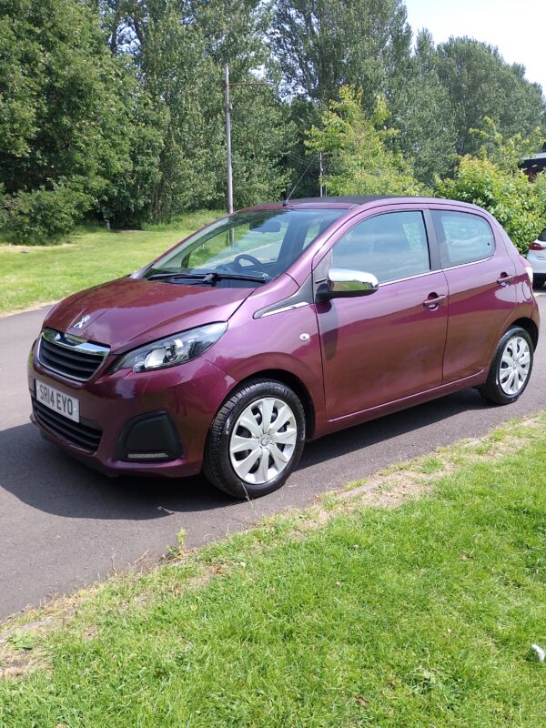 Peugeot 108 Top! 5 Door Hatchback 1.0 VTi 68 EU5 Active in purple - Image 10