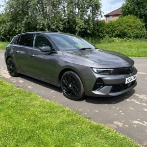Vauxhall Astra GS Turbo 5 door hatchback in grey / only 23100 miles
