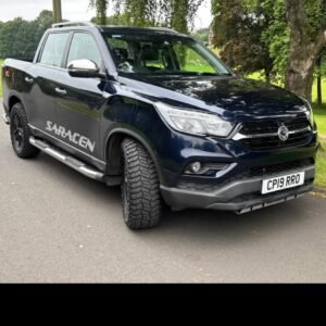 Ssangyong Musso Saracen pick-up / Double Cab 4WD Selectable / ONLY 36200 miles